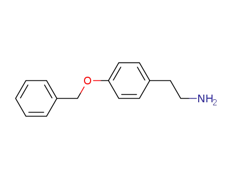 Molecular Structure of 51179-05-6 (2-(4-Benzyloxy-phenyl)-ethylamine)