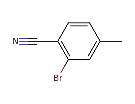 Molecular Structure of 42872-73-1 (2-BROMO-4-METHYLBENZONITRILE)