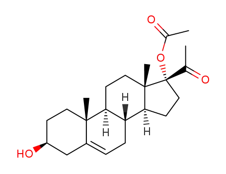 Molecular Structure of 2381-45-5 (17-ACETOXYPREGNENOLONE)