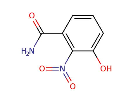 Molecular Structure of 855262-82-7 (3-Hydroxy-2-nitrobenzamide)