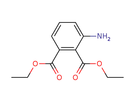 Molecular Structure of 62351-80-8 (1,2-Benzenedicarboxylic acid, 3-aMino-, 1,2-diethyl ester)