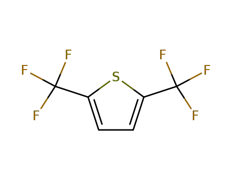 Molecular Structure of 87721-33-3 (Thiophene, 2,5-bis(trifluoromethyl)-)