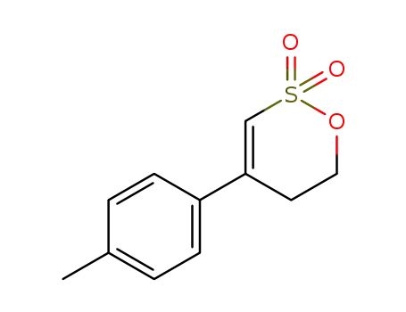 1,2-Oxathiin, 5,6-dihydro-4-(4-methylphenyl)-, 2,2-dioxide