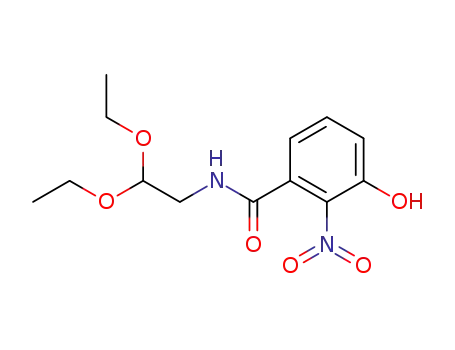 Benzamide, N-(2,2-diethoxyethyl)-3-hydroxy-2-nitro-
