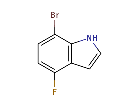 1H-Indole,7-bromo-4-fluoro-                                                                                                                                                                             