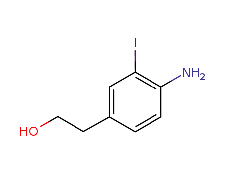 Molecular Structure of 459449-11-7 (2-(4-AMINO-3-IODOPHENYL)ETHANOL)