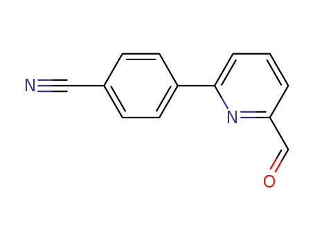 leading factory  4-(6-Formyl-pyridin-2-yl)benzonitrile