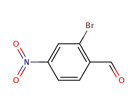 Molecular Structure of 5274-71-5 (2-Bromo-4-nitrobenzaldehyde)