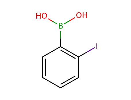 Molecular Structure of 1008106-86-2 (2-Iodophenylboronic acid)