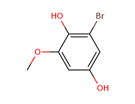 1,4-Benzenediol, 2-bromo-6-methoxy-
