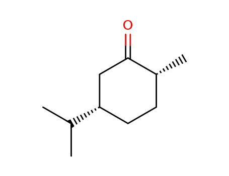 Cyclohexanone, 2-methyl-5-(1-methylethyl)-, (2R,5S)-