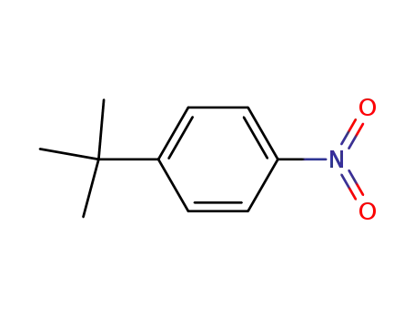 Molecular Structure of 3282-56-2 (1-TERT-BUTYL-4-NITROBENZENE)