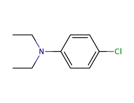 Molecular Structure of 2873-89-4 (N-(4-chlorophenyl)-N,N-diethylamine)