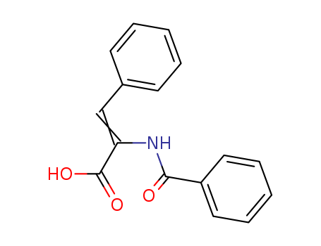 2-(benzoylamino)-3-phenylprop-2-enoic acid