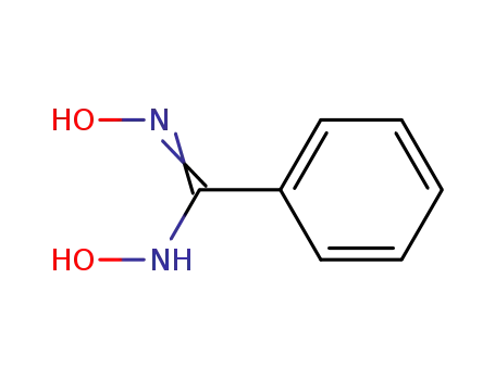 Molecular Structure of 2086-01-3 (N,N-dihydroxybenzenecarboximidamide)