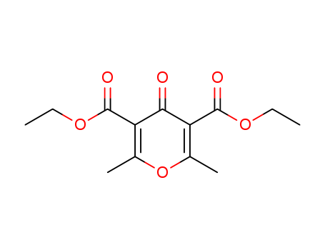 4H-Pyran-3,5-dicarboxylicacid, 2,6-diMethyl-4-oxo-, 3,5-diethyl ester
