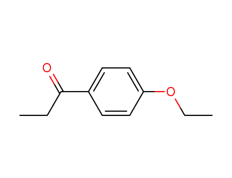 Molecular Structure of 35031-72-2 (4-ethoxypropiophenone)