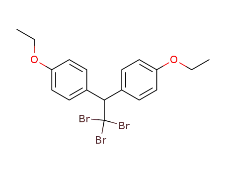 Molecular Structure of 62897-87-4 (1-ethoxy-4-[2,2,2-tribromo-1-(4-ethoxyphenyl)ethyl]benzene)