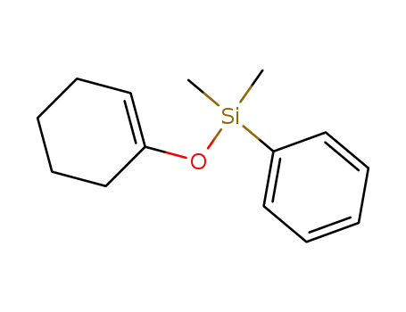 Silane, (1-cyclohexen-1-yloxy)dimethylphenyl-