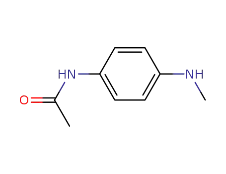Molecular Structure of 39970-48-4 (N-[4-(methylamino)phenyl]acetamide)