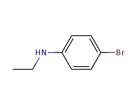 Molecular Structure of 68254-64-8 (Benzenamine, 4-bromo-N-ethyl-)