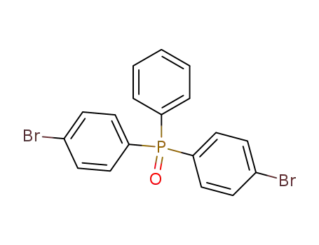 Molecular Structure of 93869-52-4 (Bis(4-bromophenyl)phenylphosphine oxide)