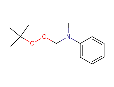 Molecular Structure of 52866-87-2 (Benzenamine, N-[[(1,1-dimethylethyl)dioxy]methyl]-N-methyl-)