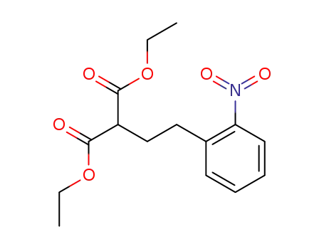 diethyl [2-(2-nitrophenyl)ethyl]propanedioate