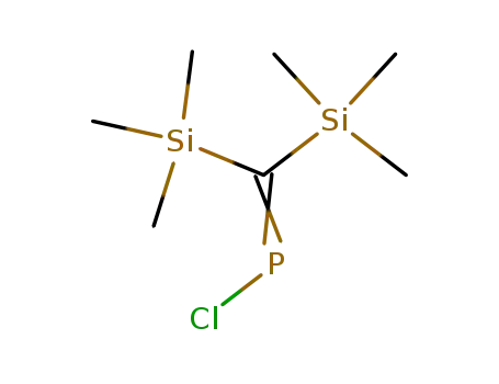 Molecular Structure of 79454-85-6 ([bis(trimethylsilyl)methylidene]phosphinous chloride)