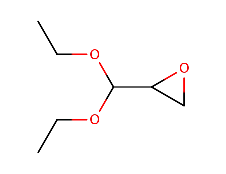 Molecular Structure of 13269-77-7 (Glycidaldehyde diethylacetal)