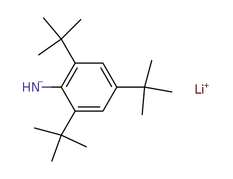 Benzenamine, 2,4,6-tris(1,1-dimethylethyl)-, monolithium salt
