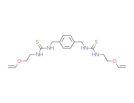 Thiourea,
N,N''-[1,4-phenylenebis(methylene)]bis[N'-[2-(ethenyloxy)ethyl]-