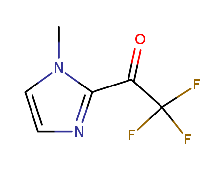 Ethanone, 2,2,2-trifluoro-1-(1-methyl-1H-imidazol-2-yl)- (9CI)(62366-56-7)