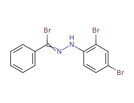 Benzenecarbohydrazonoylbromide, N-(2,4-dibromophenyl)-