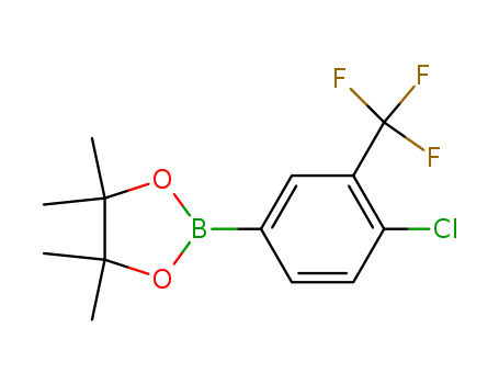 4-CHLORO-3-TRIFLUOROMETHYLPHENYLBORONIC ACID, PINACOL ESTER