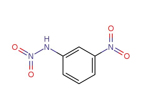 Molecular Structure of 55739-01-0 (Benzenamine, N,3-dinitro-)