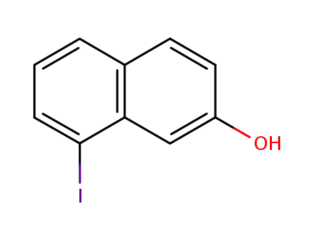 2-Naphthalenol, 8-iodo-