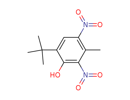 3-methyl-2,4-dinitro-6-tert-butyl-phenol cas  3996-59-6