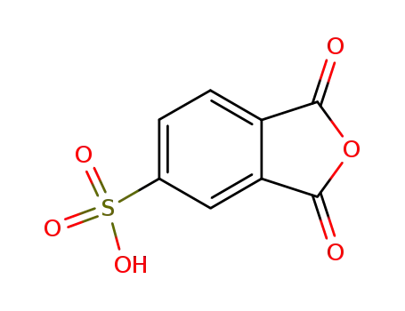Molecular Structure of 134-08-7 (4-sulphophthalic anhydride)