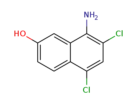 8-Amino-5,7-dichloro-2-naphthalenol