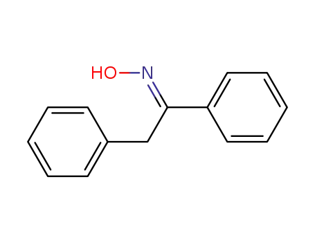 Molecular Structure of 26306-06-9 (Deoxybenzoin Oxime)