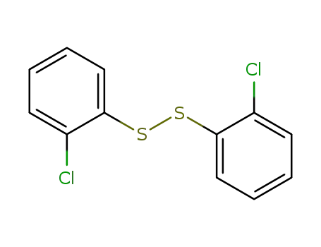 Molecular Structure of 31121-19-4 (2,2'-DICHLORO DIPHENYL DISULFIDE)