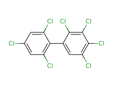 Molecular Structure of 60145-23-5 (2,2',3,4,4',5,6'-HEPTACHLOROBIPHENYL)