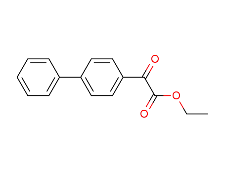 Molecular Structure of 6244-53-7 (ethyl alpha-oxo[1,1'-biphenyl]-4-acetate)
