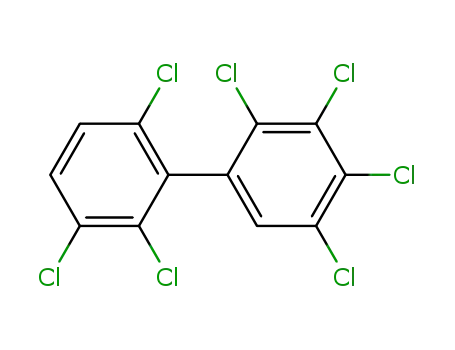 Molecular Structure of 38411-25-5 (2,2',3,3',4,5,6'-HEPTACHLOROBIPHENYL)