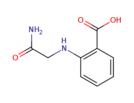 Molecular Structure of 25784-02-5 (2-[(2-amino-2-oxoethyl)amino]benzoic acid)