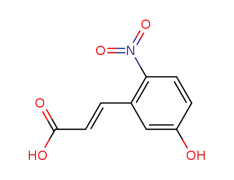 2-Propenoic acid, 3-(5-hydroxy-2-nitrophenyl)-, (E)-