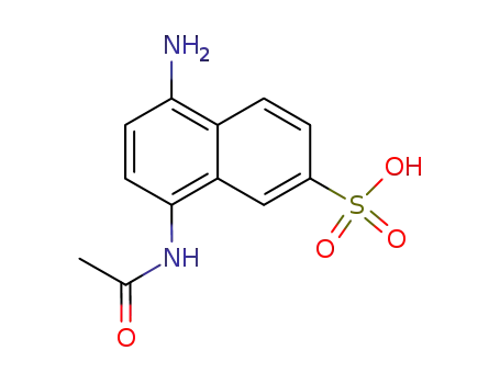 2-Naphthalenesulfonicacid, 8-(acetylamino)-5-amino- cas  85-76-7
