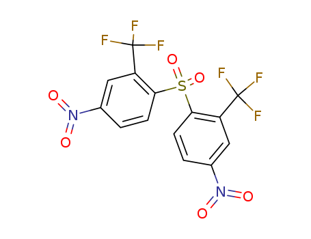 Benzene,1,1'-sulfonylbis[4-nitro-2-(trifluoromethyl)- cas  360-74-7