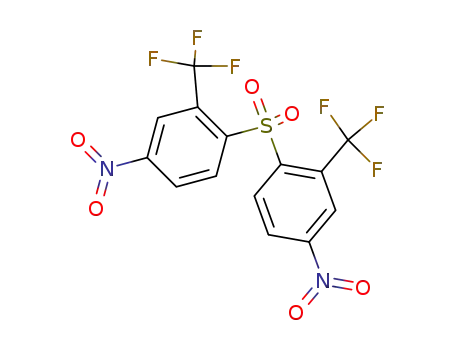 Benzene,1,1'-sulfonylbis[4-nitro-2-(trifluoromethyl)- cas  360-74-7